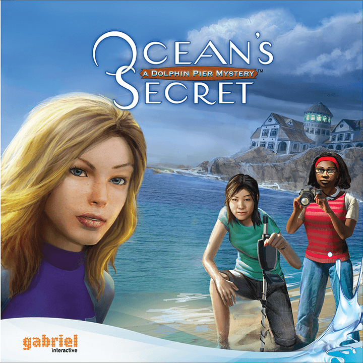 Ocean's Secret — key art from the NCI-funded anti-smoking game for pre-teen girls