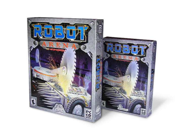 Robot Arena (1) — video game for Atari (Infogrammes), image 1 of 7